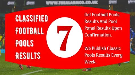 classic pools results|check football pools results.